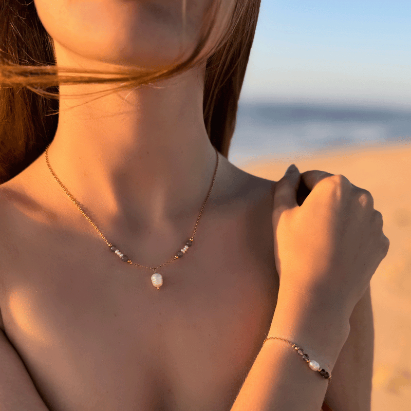 La collection Ostréa Iridescence bijoux