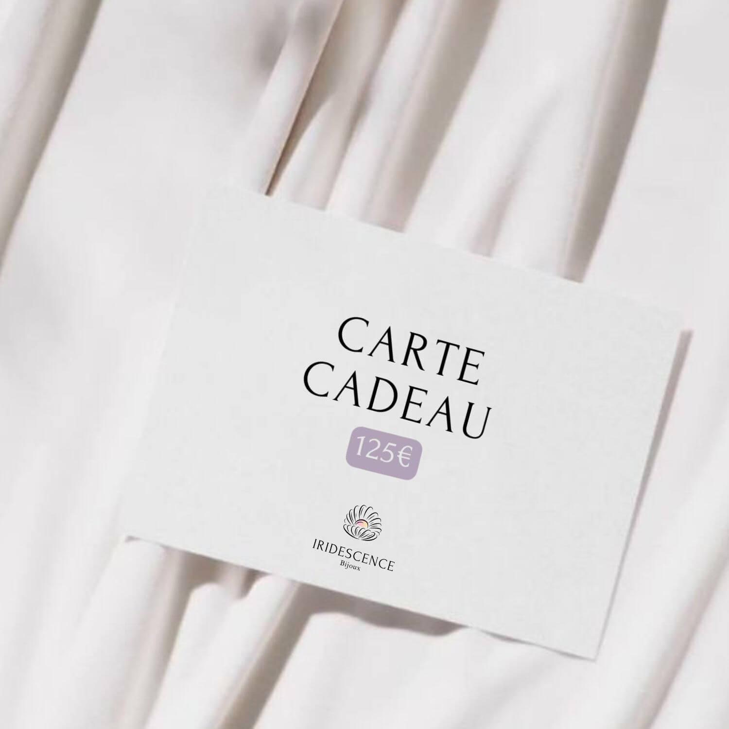 Carte Cadeau Iridescence bijoux