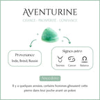 Vertus de la pierre aventurine