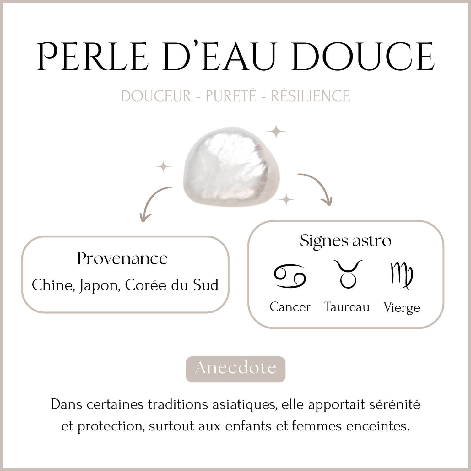 Vertus des perles d eau douce